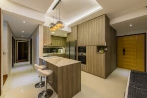 Idea for HDB Kitchen Cabinet Design in Singapore