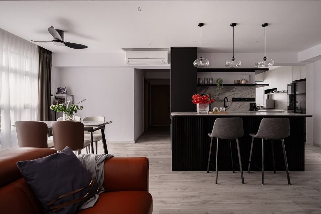 Scandinavian-style home interiors with minimalist design and natural light