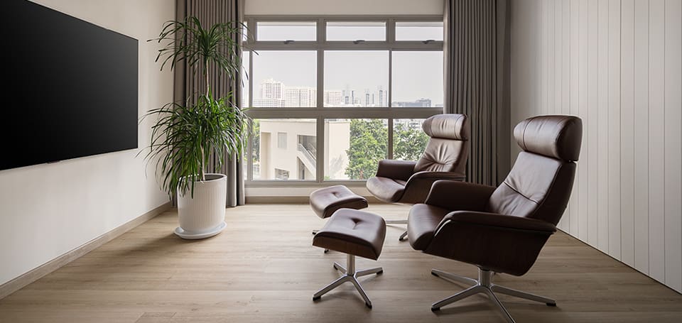 A Couple’s Minimalist Resale HDB Flat - interior designer Ovon D